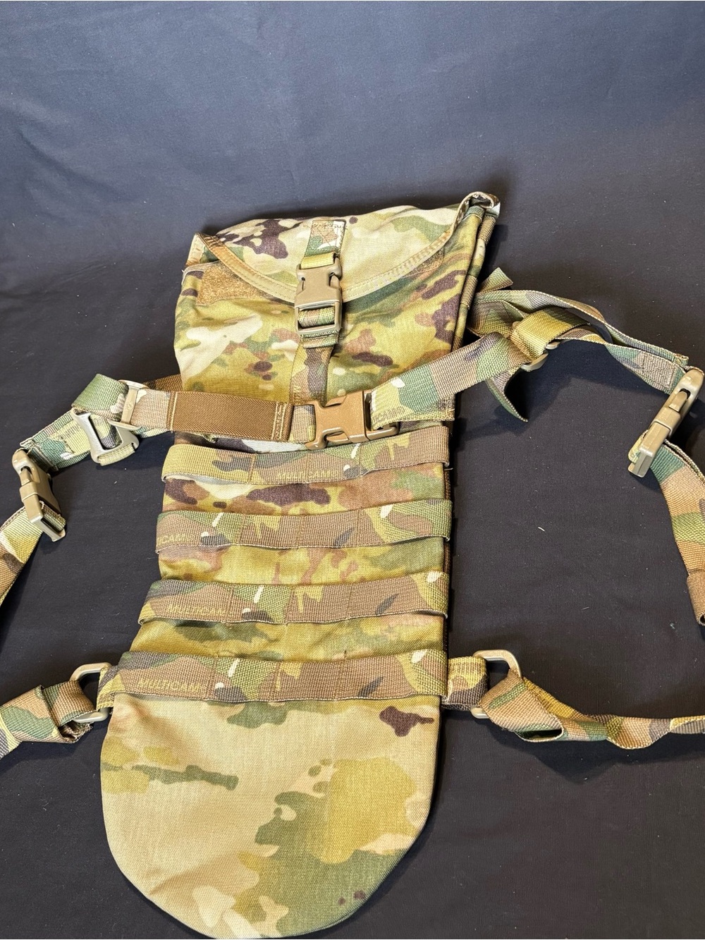 Camouflage Tactical MOLLE Chest Rig Pack - Multicam